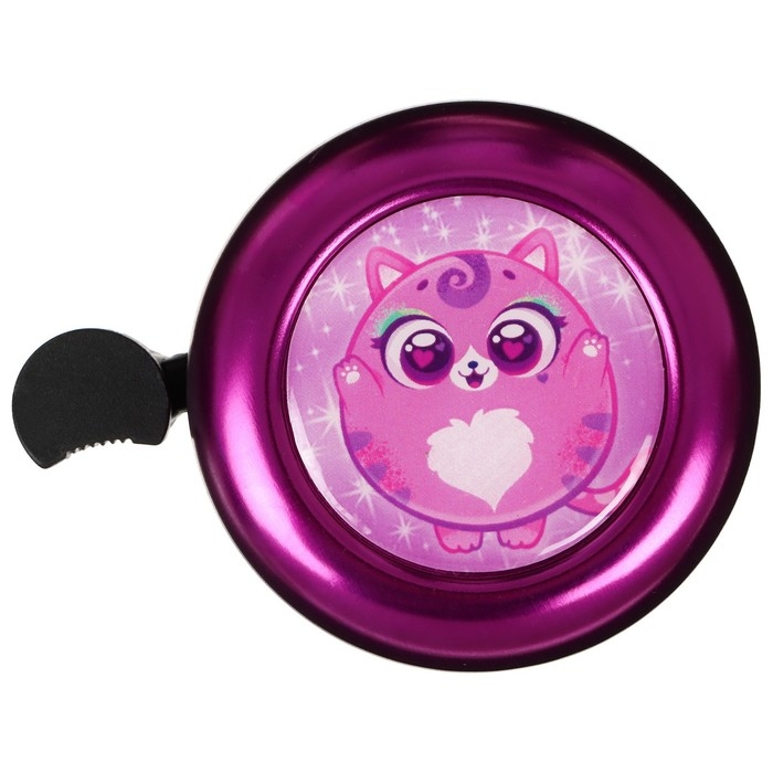 Звонок велосипедный GRAFFITI «Милый котик» Звонок велосипедный GRAFFITI «Милый котик»