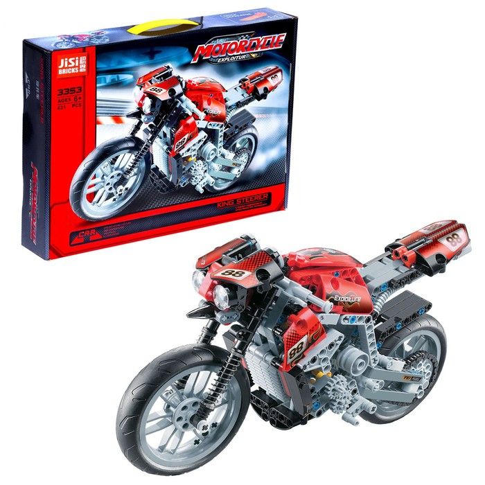 Конструктор «Байк», 431 деталь Конструктор «Байк», 431 деталь