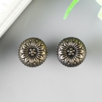 Ручка для шкатулки металл "Цветок" (набор 2 шт) 1,7х1,7 см Ручка для шкатулки металл "Цветок" (набор 2 шт) 1,7х1,7 см