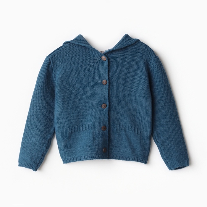 Джемпер детский, цвет тёмно-бирюзовый, рост 116 см Джемпер детский, цвет тёмно-бирюзовый, рост 116 см