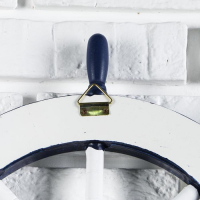 Декор интерьерный «Штурвал» на стену, бело-синий, 45 х 45 х 3 см Декор интерьерный «Штурвал» на стену, бело-синий, 45 х 45 х 3 см