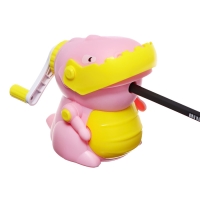 Точилка механическая с контейнером "Дракон" розовый Точилка механическая с контейнером "Дракон" розовый