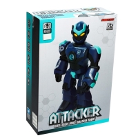 Робот &laquo;Атакер&raquo;, радиоуправление, голосовое управление, свет, звук, с аккумулятором