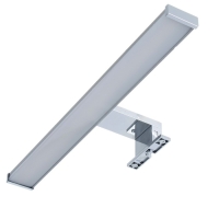 Подсветка "Техно" LED 4000К 8Вт IP44 хром 40х4х11,6 см Подсветка "Техно" LED 4000К 8Вт IP44 хром 40х4х11,6 см