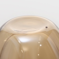 Стакан стеклянный с двойными стенками &laquo;Дуо&raquo;, 250 мл, цвет золото