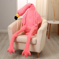 Мягкая игрушка &laquo;Фламинго&raquo;, 190 см, цвет розовый