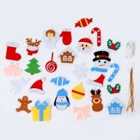 Набор для творчества «Ёлочка» украшения подвески, гирлянда Набор для творчества «Ёлочка» украшения подвески, гирлянда