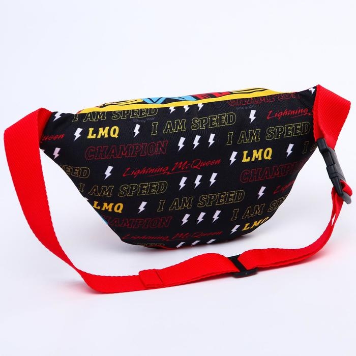 Сумка поясная детская, 25х6х13 см, Тачки Сумка поясная детская, 25х6х13 см, Тачки