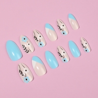 Накладные ногти «Нежная весна», 12 шт, с клеевыми пластинами, форма миндаль, разноцветные Накладные ногти «Нежная весна», 12 шт, с клеевыми пластинами, форма миндаль, разноцветные