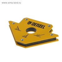 Магнитный угольник Denzel 97553, для сварочных работ, усилие 23 кг, 45, 90, 135&deg;