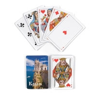 Карты игральные сувенирные "Крым." 36 шт, карта 9 х 6 см, картон, микс Карты игральные сувенирные "Крым." 36 шт, карта 9 х 6 см, картон, микс