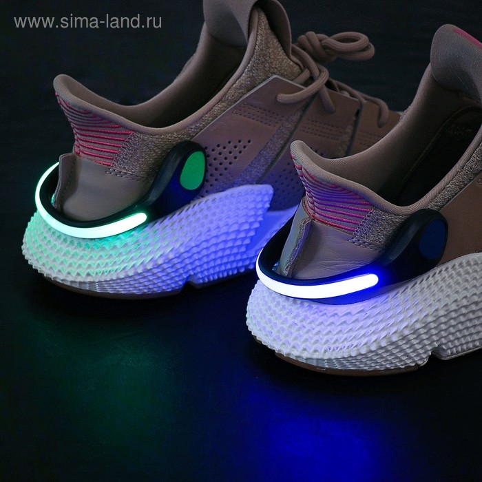 Светодиодная клипса, модель SY-AH01, (2  х  CR2032), зеленый