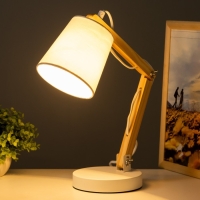 Настольная лампа "Бенд" Е14 40Вт белый 22х14х42см RISALUX Настольная лампа "Бенд" Е14 40Вт белый 22х14х42см RISALUX