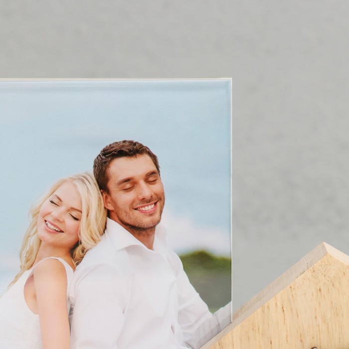 Фоторамка дерево 10х15 см Фоторамка дерево 10х15 см "Дерево у дома" 18х3х15 см