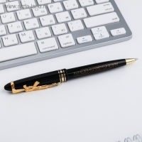 Ручка шариковая синяя паста &laquo;С 23 Февраля&raquo;, пластик