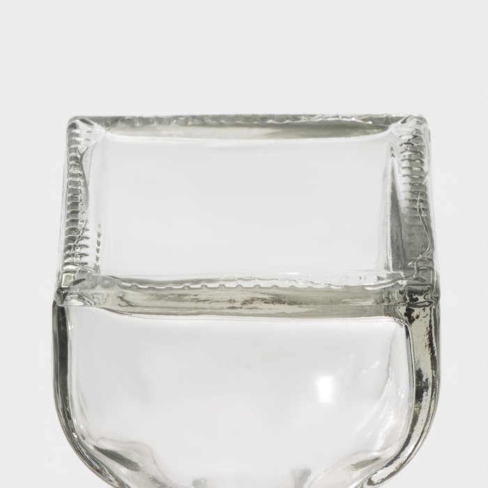 Банка стеклянная для хранения сыпучих продуктов &laquo;Изысканность&raquo;, 120 мл, 6,5&times;11 см