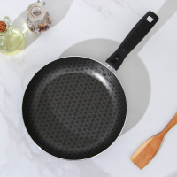 Сковорода «Хозяюшка», d=24 см, съёмная ручка, стеклянная крышка, антипригарное покрытие, цвет бордовый Сковорода «Хозяюшка», d=24 см, съёмная ручка, стеклянная крышка, антипригарное покрытие, цвет бордовый