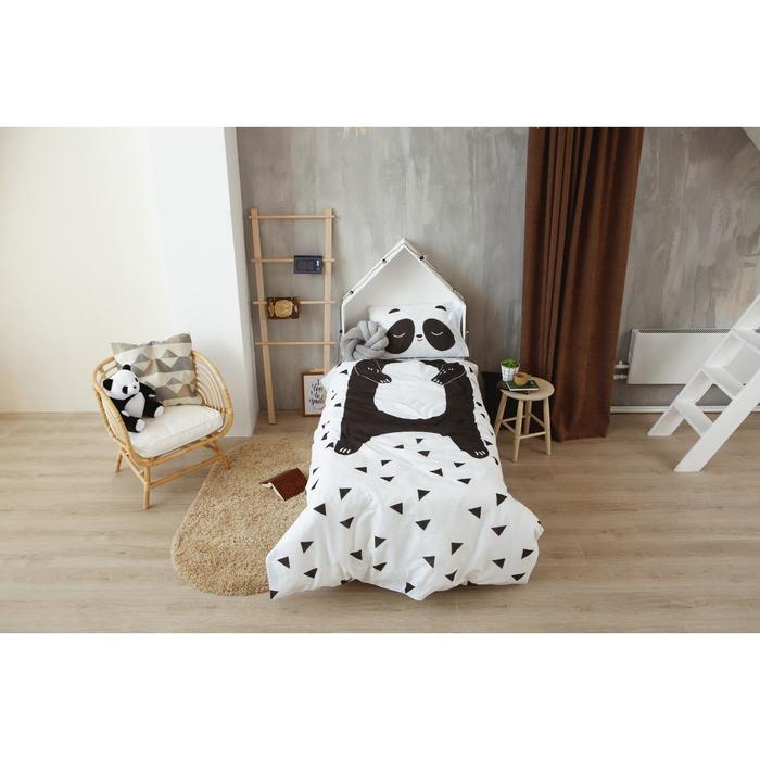 Постельное белье Этель 1,5 сп &laquo;Панда&raquo; 143х215 см, 150х214 см, 50х70 см -1 шт