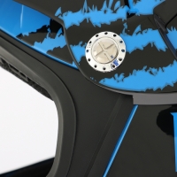 Шлем кроссовый, размер XL (60-61), модель - BLD-819-7, черно-синий