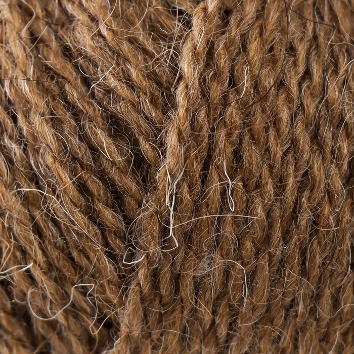 Пряжа "Монгольский верблюд" 50%вербл.шерсть, 50%акрил объёмный 300м/100гр (165-Т.бежевый)