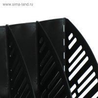 Лоток для бумаг вертикальный, 3 секции, чёрный Лоток для бумаг вертикальный, 3 секции, чёрный