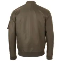 Куртка бомбер унисекс Rebel коричневая, размер S Куртка бомбер унисекс Rebel коричневая, размер S