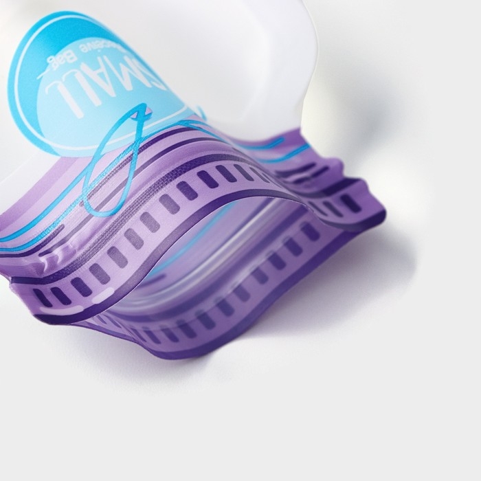 Набор пакетов для хранения продуктов Доляна &laquo;Бирки&raquo;, застёжка zip-lock, 3 шт, 10,5&times;15 см, 13,5&times;19,5 см, 17&times;24,5 см, цвет МИКС