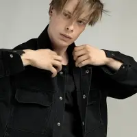 Куртка джинсовая O2, черная, размер XS/S