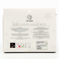Набор для создания композиций из воздушных шаров, набор 52 шт., серебро, сирененвый Набор для создания композиций из воздушных шаров, набор 52 шт., серебро, сирененвый
