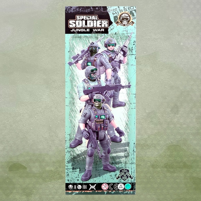 Фигурка солдата «Спецназовец», МИКС Фигурка солдата «Спецназовец», МИКС