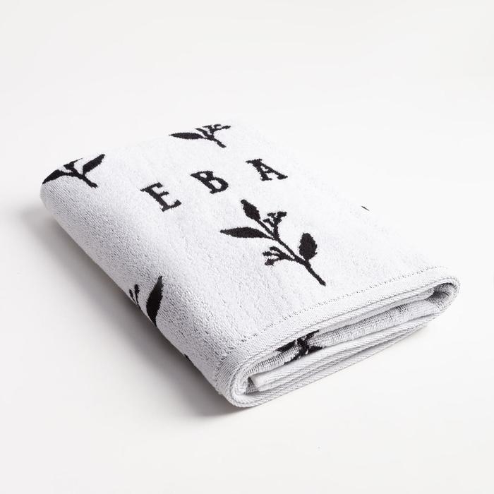 Полотенце именное махровое Полотенце именное махровое "Этель" Ева 70х130см, 100% хлопок, 420гр/м2