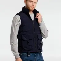 Жилет с подогревом Thermalli Zermatt темно-синий, размер M