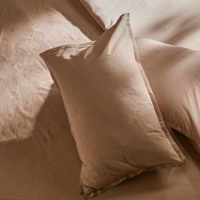 Простыня SL Home Простыня SL Home "Деним" 160*245 см, цв.бежевый, 100% жатый хлопок