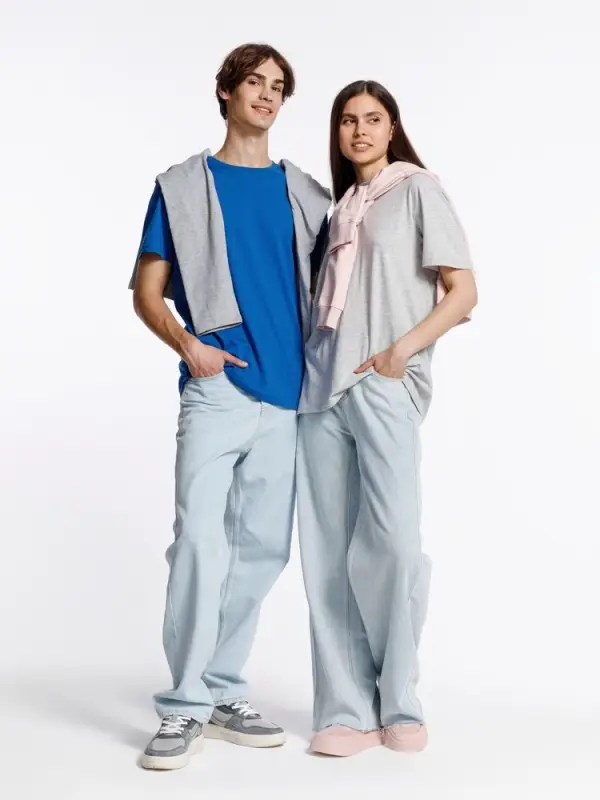 Футболка унисекс Streetwise, ярко-синяя, размер 4XL