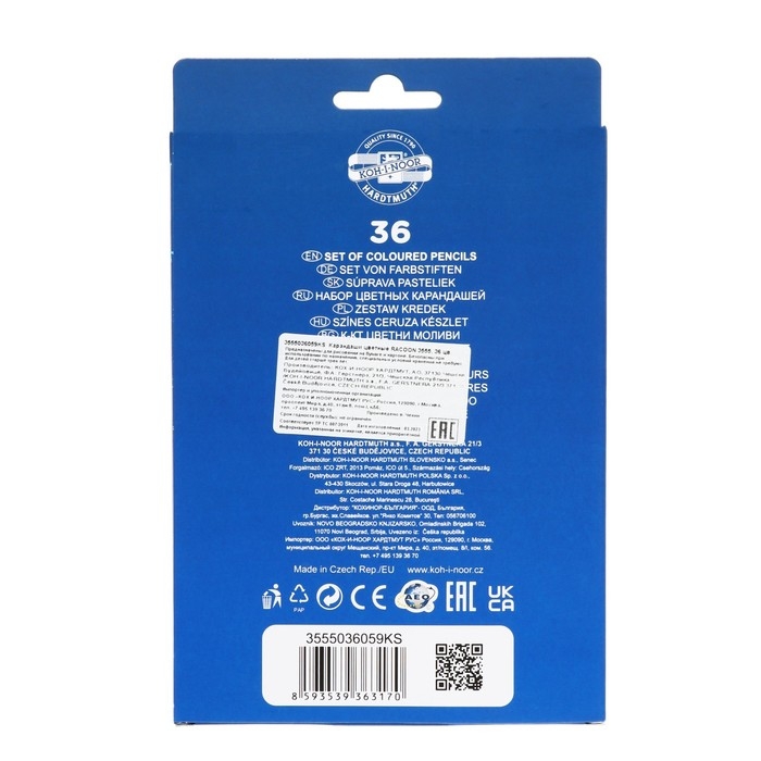Карандаши Jumbo 36цв K-I-N 3145 Triocolor bear, утолщ, трехгранные, карт/уп Карандаши Jumbo 36цв K-I-N 3145 Triocolor bear, утолщ, трехгранные, карт/уп