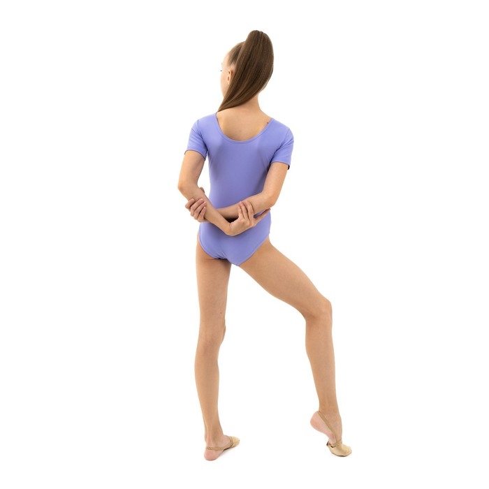 Купальник для гимнастики и танцев Grace Dance, р. 28, цвет сирень