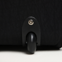 Сумка дорожная на колёсах, отдел на молнии, отдел для обуви, 3 наружных кармана, длинный ремень, цвет чёрный/хаки Сумка дорожная на колёсах, отдел на молнии, отдел для обуви, 3 наружных кармана, длинный ремень, цвет чёрный/хаки