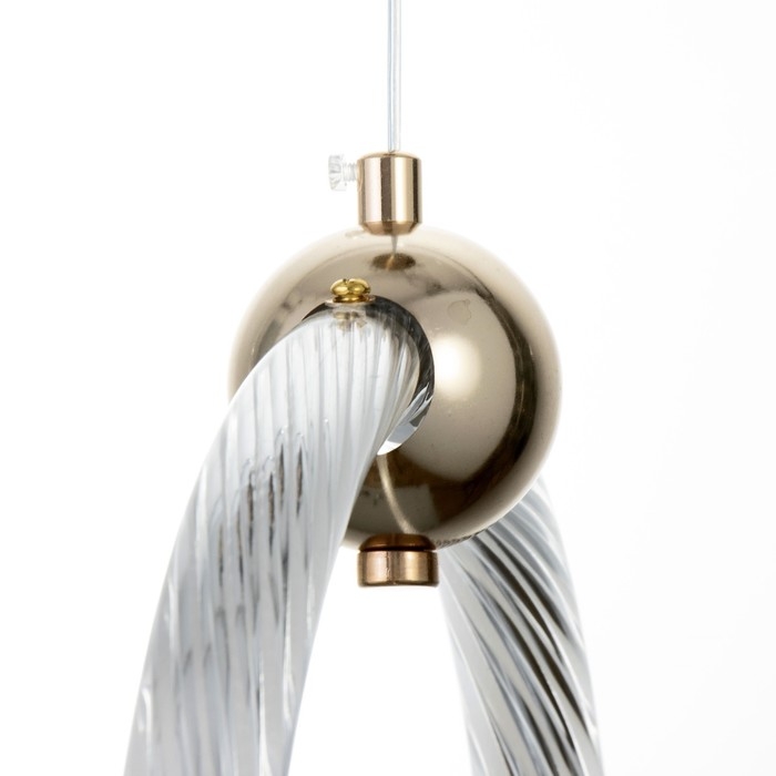 Светильник BayerLux Светильник BayerLux "Круг" LED 32Вт золото 34,5х6х37-120 см