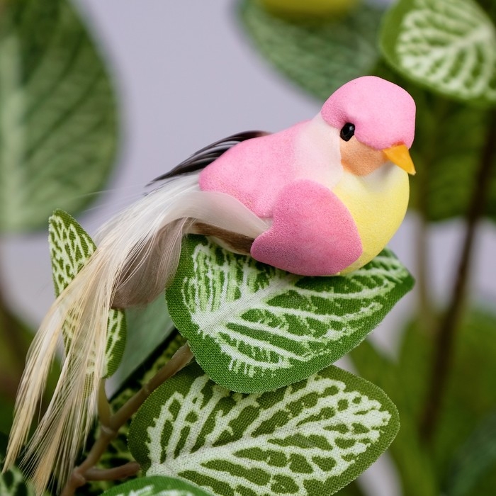 Декор на прищепке Декор на прищепке "Птица", микс, 8,5 х 2, 5 х 3 см