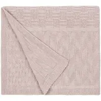 Плед Snippet, бежевый меланж