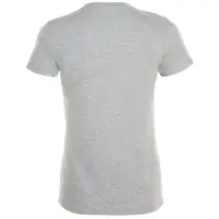 Футболка женская «Ты у меня вот здесь», серый меланж, размер L Футболка женская «Ты у меня вот здесь», серый меланж, размер L