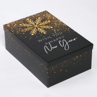 Набор коробок подарочных 15 в 1 &laquo;Winter&raquo;, 12 х 7 х 4 см - 46,6 х 35,2 х 17.5 см, Новый год