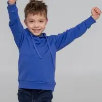 Худи детское Kirenga 2.0 Kids, ярко-синее, 14 лет