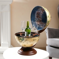 Глобус бар декоративный "Карта капитана" 38х33х48 см