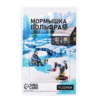 Мормышка Столбик чёрный + шар 3D, вес 0.5 г Мормышка Столбик чёрный + шар 3D, вес 0.5 г