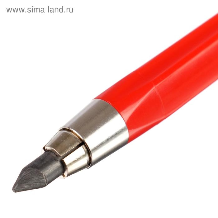 Карандаш цанговый 5.6 мм Koh-I-Noor 5347 Versatil, металлические детали, красный пластиковый корпус Карандаш цанговый 5.6 мм Koh-I-Noor 5347 Versatil, металлические детали, красный пластиковый корпус