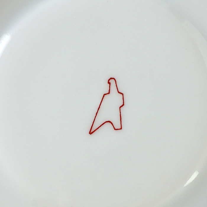 Чайная пара фарфоровая &laquo;Цветочный вальс&raquo;, 275 мл