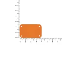 Лейбл Latte, S, оранжевый