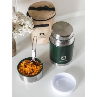 Термос для еды "Арктика", 306, 600 мл, в чехле, с ложкой, сохраняет тепло 12 ч Термос для еды "Арктика", 306, 600 мл, в чехле, с ложкой, сохраняет тепло 12 ч