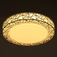 Светильник "Птичье гнездо" LED 36Вт 3000-6000К белый d.39 см